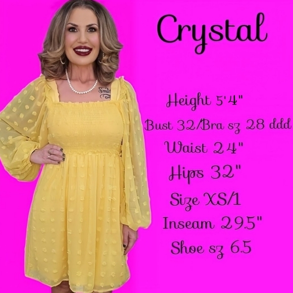 Yellow Ribbed Tank Top - Picture 5 of 5